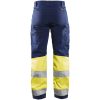 Byxa dam 71611811 Marin / Hivisgul BLÅKLÄDER BYXA 71611811 MARIN/GUL 32 – miniatyr 2