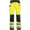 Byxa dam 71672517 Hivisgul / Svart BLÅKLÄDER BYXA 71672517 GUL/SVART 38 – miniatyr 1