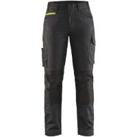 Byxa dam 71951330 Svart / Hivisgul BLÅKLÄDER