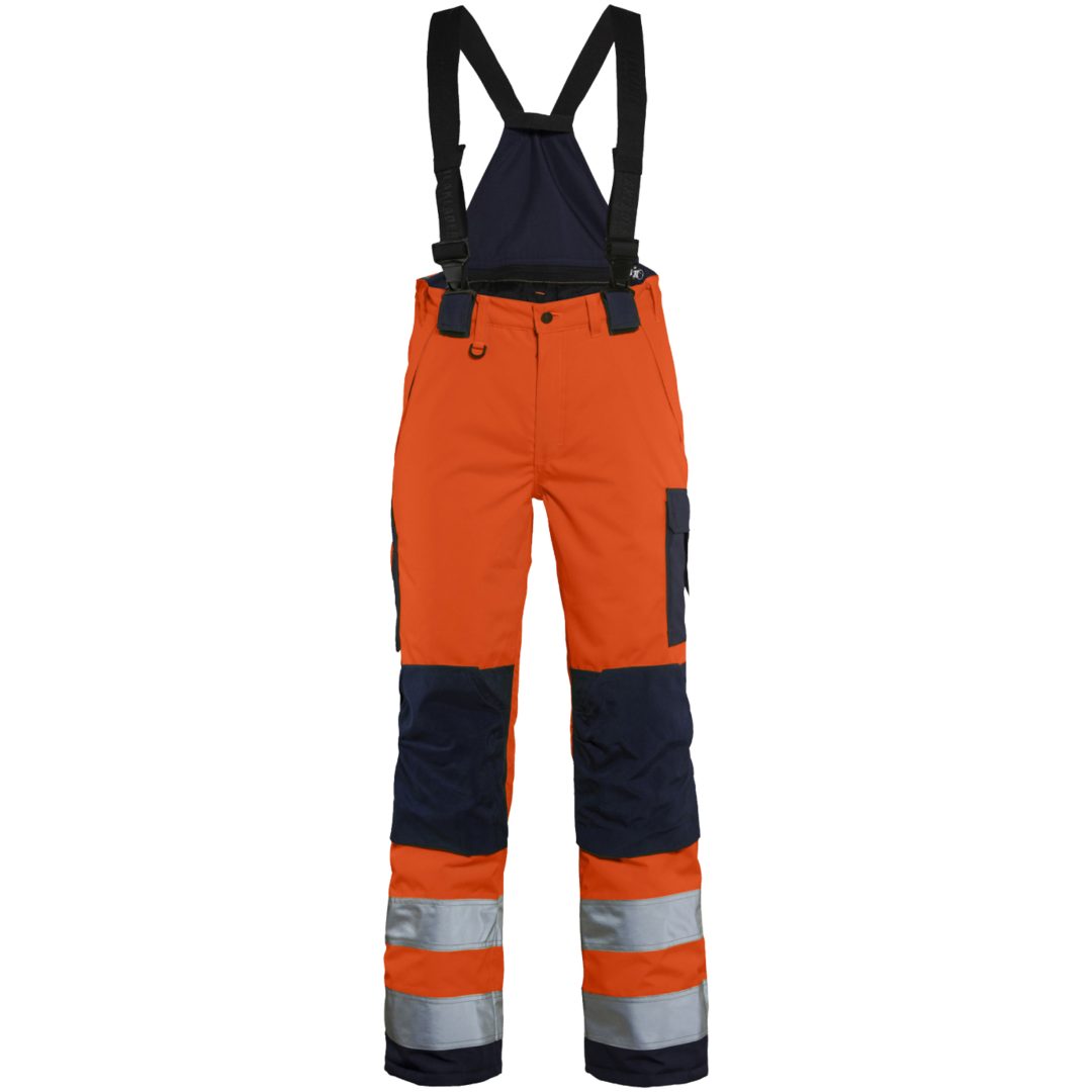 Byxa dam 78851977 Hivisorange / Marin BLÅKLÄDER BYXA 78851977 ORANGE/MARIN 34