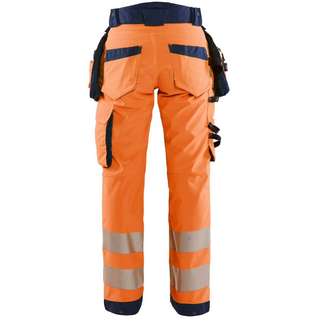 Byxa Hivisorange/marin 71182513 Blåkläder Dam c34 – bild 2