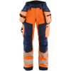 Byxa Hivisorange/marin 71182513 Blåkläder Dam c34 – miniatyr 1