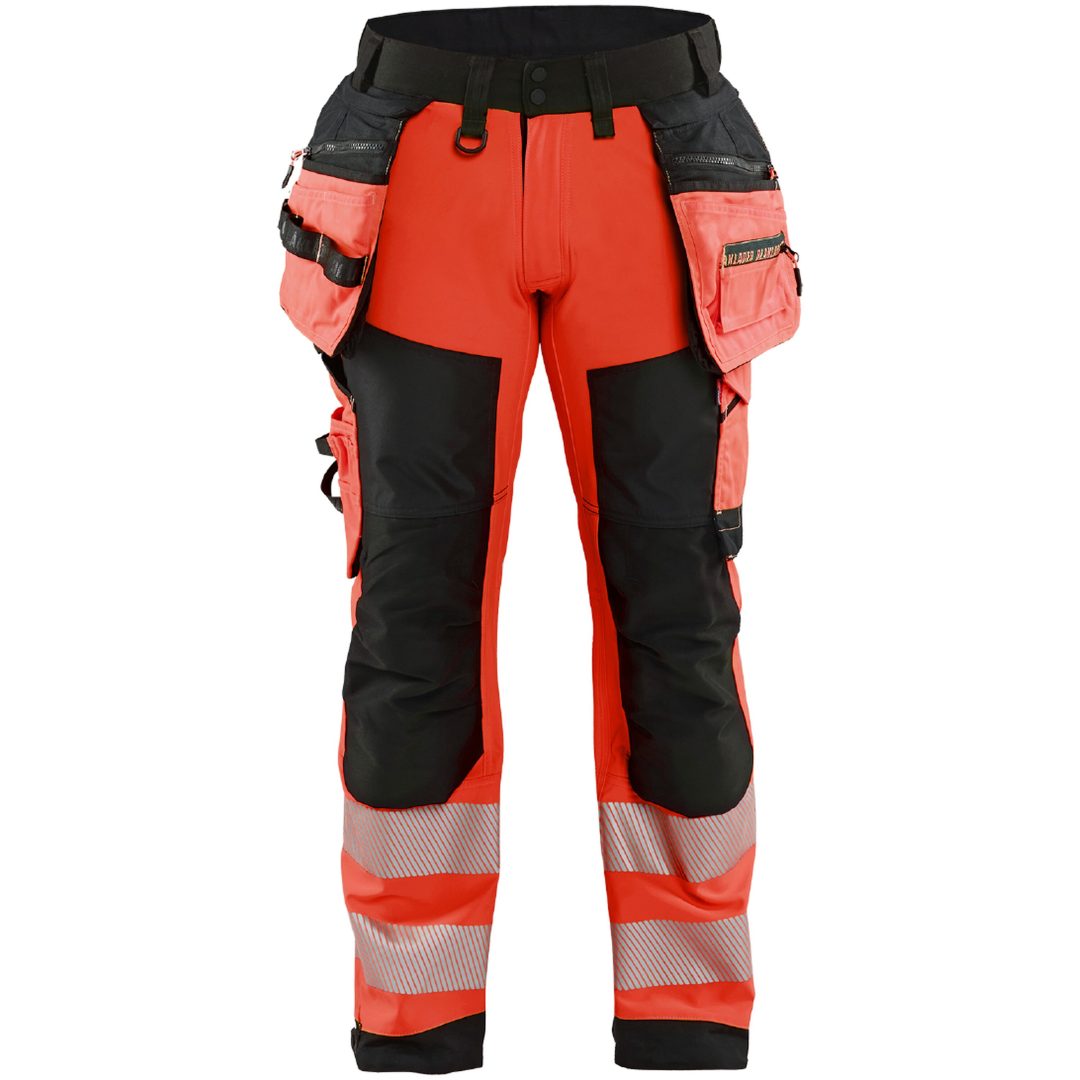 Byxa Svart/hivisröd 18202513 Blåkläder Herr c44