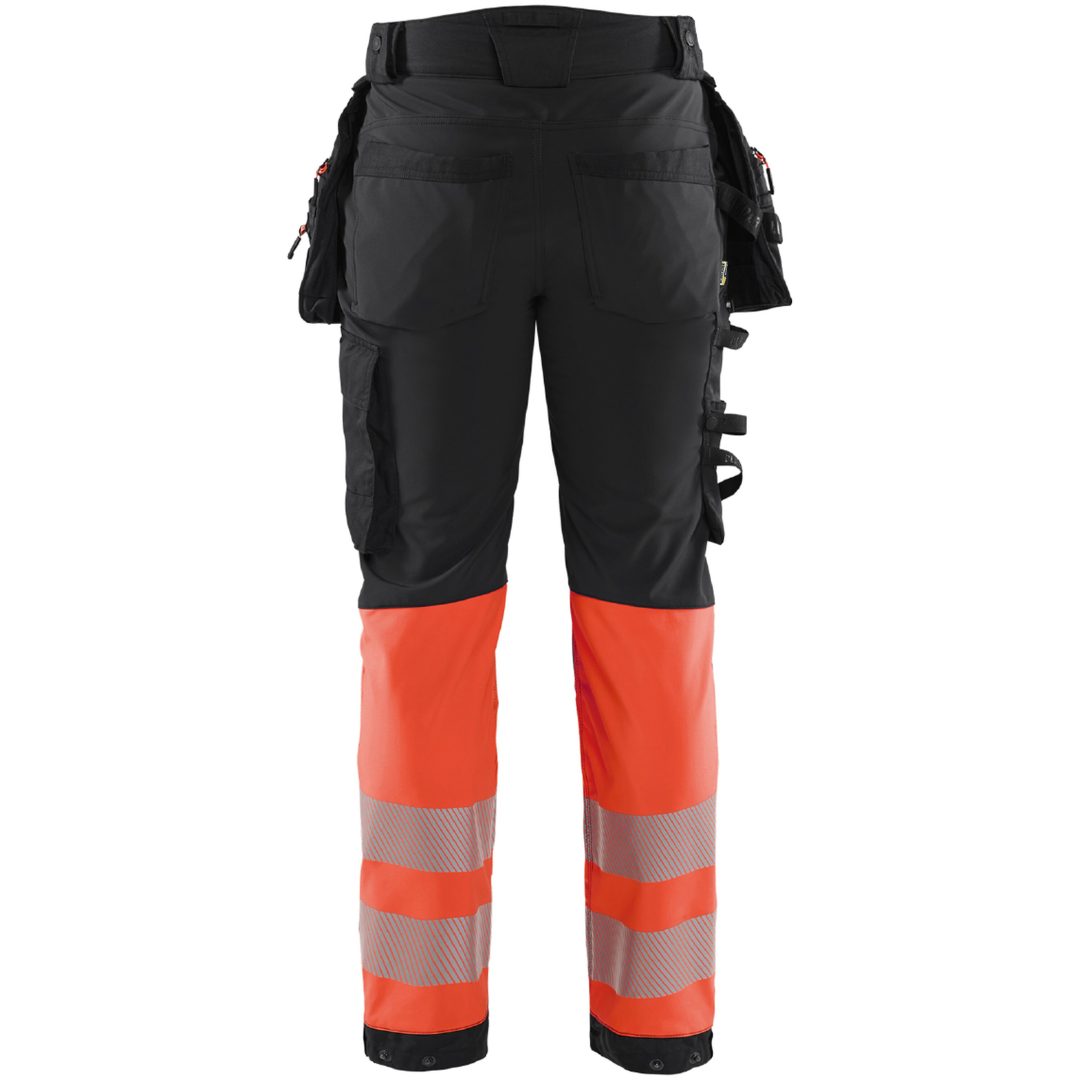 Byxa Svart/hivisröd 18212513 Blåkläder Herr c44 – bild 2