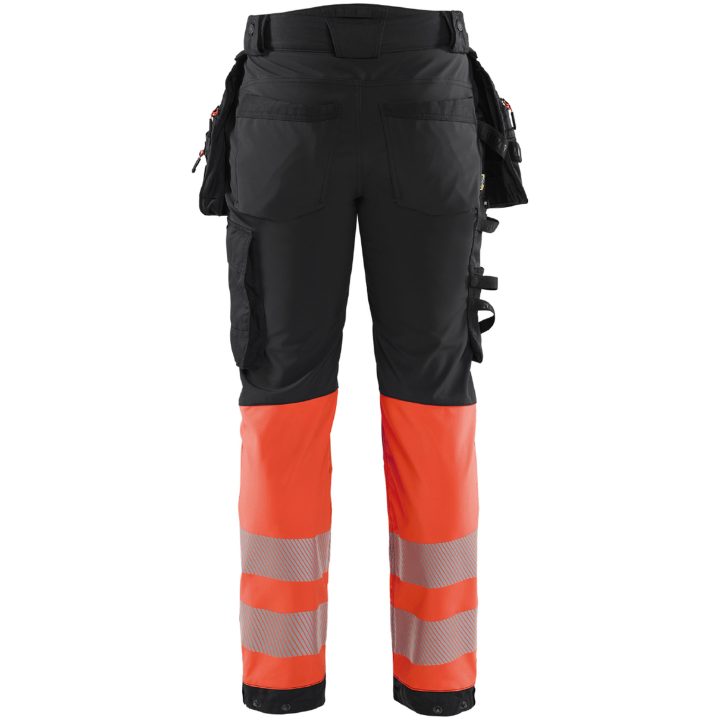 Byxa Svart/hivisröd 18212513 Blåkläder Herr c44 – bild 2