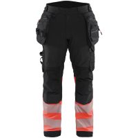 Byxa Svart/hivisröd 18212513 Blåkläder