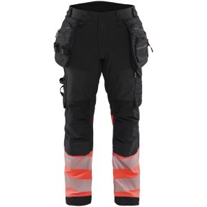 Byxa Svart/hivisröd 18212513 Blåkläder