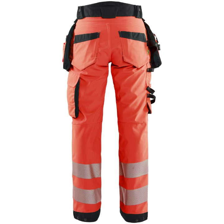 Byxa Svart/hivisröd 71182513 Blåkläder Dam c34 – bild 2