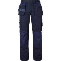 Byxor 193 Craftsmen Marinblå Top Swede