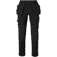 Byxor 306 Hantverksbyxor Svart Top Swede