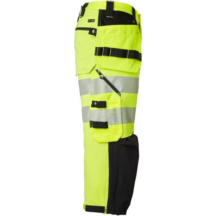 Byxor Craftsmen Capri Fluorescerande Gul/Svart Top Swede C44 – bild 2