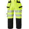 Byxor Craftsmen Capri Fluorescerande Gul/Svart Top Swede C44 – miniatyr 1
