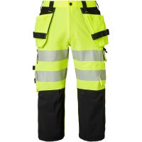 Byxor Craftsmen Capri Fluorescerande Gul/Svart Top Swede