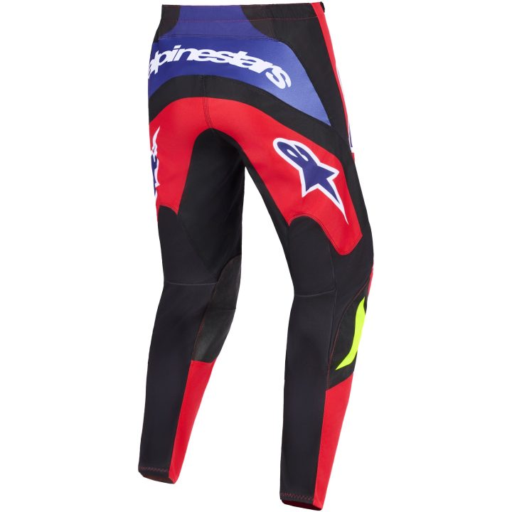 Byxor Fluid Grid Röd/Svart/Lila, 36 Alpinestars – bild 2