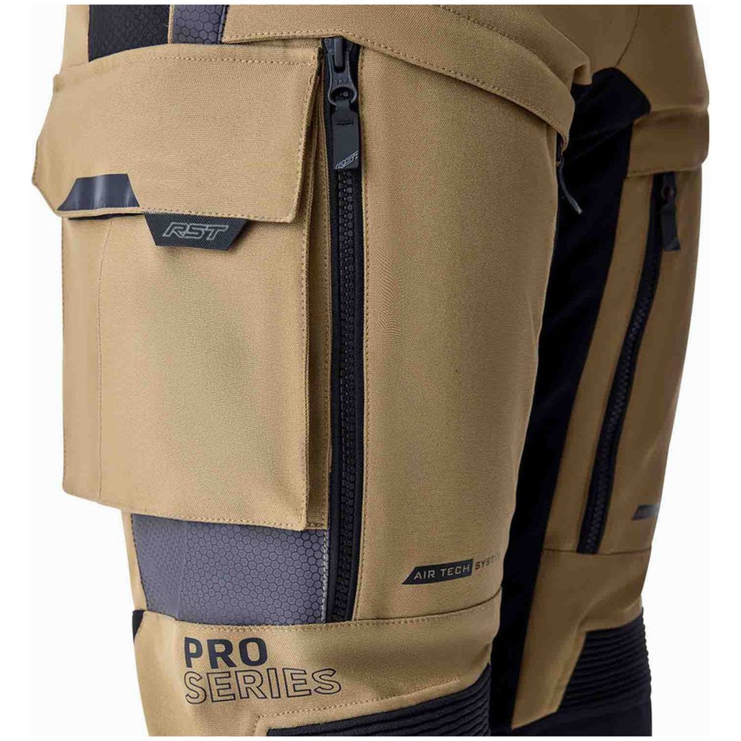 Byxor Pro Series Adventure D3O Sand/Svart RST s – bild 8