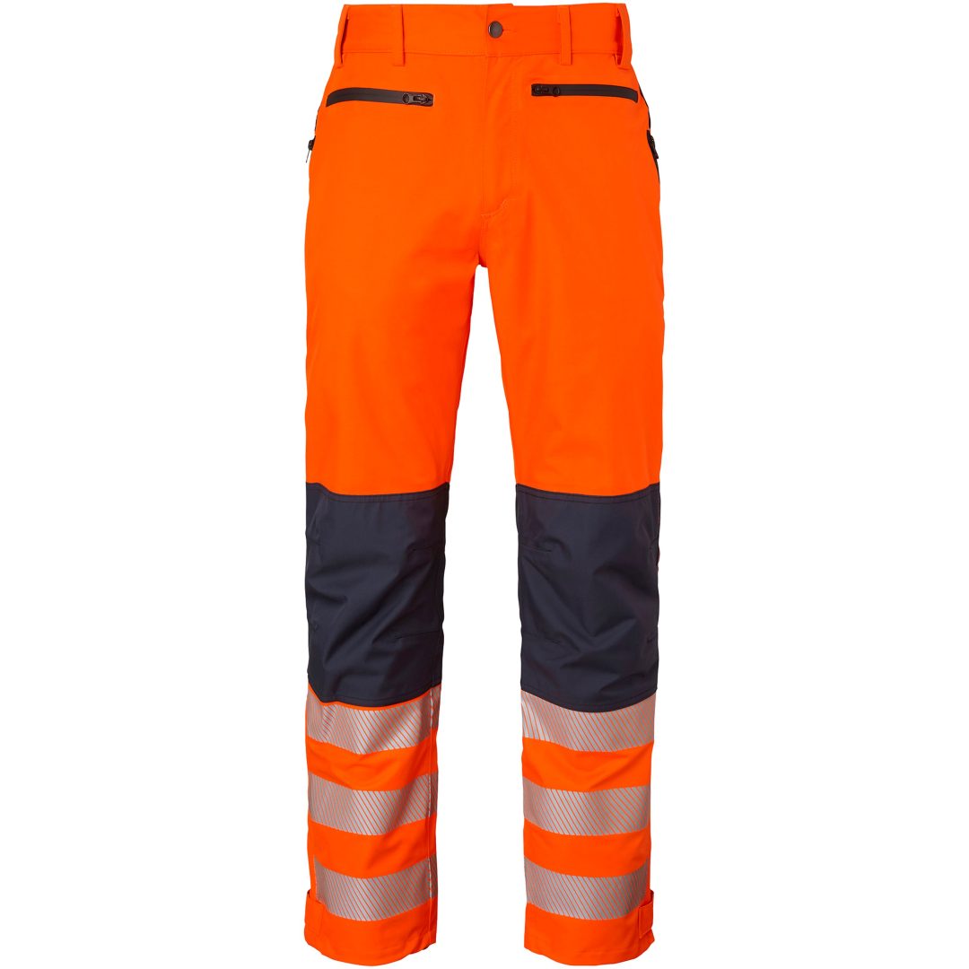 Byxor Shell Trousers Polyester Fluorescerande Orange Top Swede XS