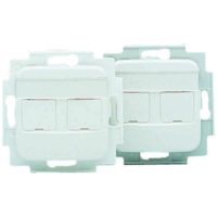 C-PLATTA INKL ADAPTER 2XRJ45KEYSTONE FOT5000