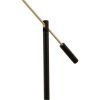 Cadiz Golvlampa, ANETA HOME Sockel LED Svart /Matt Mässing – miniatyr 3