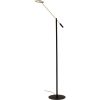 Cadiz Golvlampa, ANETA HOME Sockel LED Svart /Matt Mässing – miniatyr 1