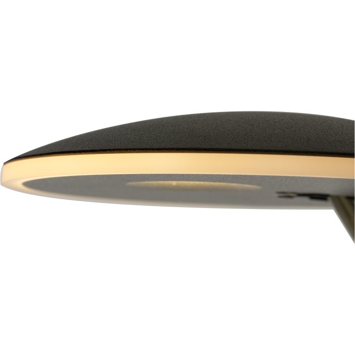 Cadiz Uplight, ANETA HOME Sockel LED Svart /Matt Mässing – bild 2
