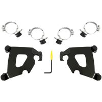 Cafe Trigger-Lock Monteringssats Silver MEMPHIS SHADES