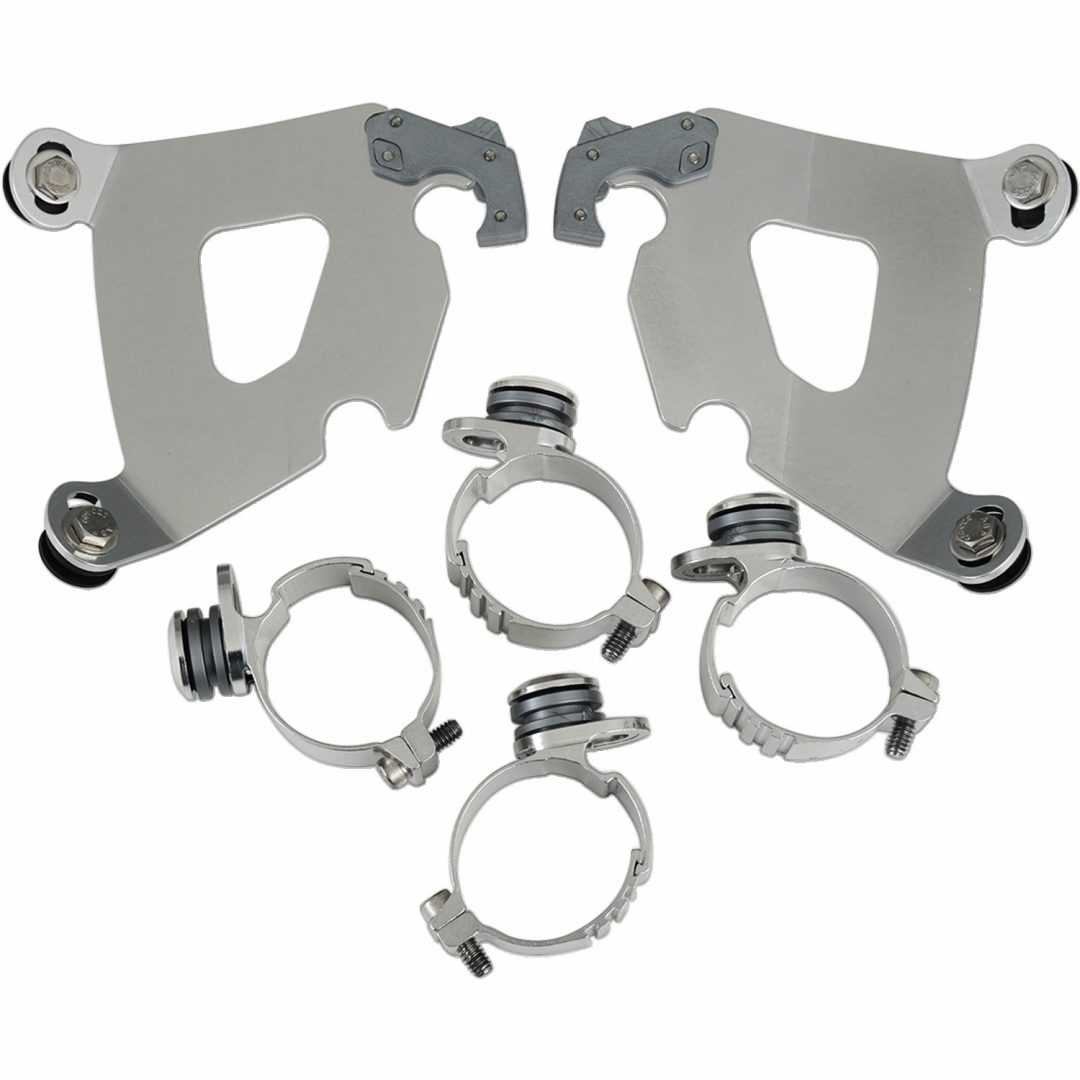 Cafe Trigger-Lock Monteringssats Silver MEMPHIS SHADES Trigger-Lock Monteringssats