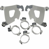 Cafe Trigger-Lock Monteringssats Silver MEMPHIS SHADES