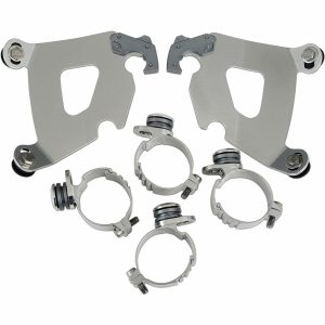 Cafe Trigger-Lock Monteringssats Silver MEMPHIS SHADES