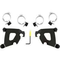 Cafe Trigger-Lock Monteringssats Svart MEMPHIS SHADES