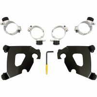 Cafe Trigger-Lock Monteringssats Svart MEMPHIS SHADES