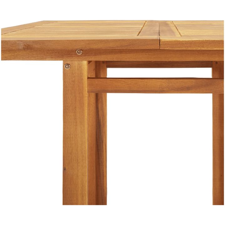 Cafébord 75x75x110 cm massivt akaciaträ vidaXL – bild 7