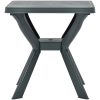 Cafébord grön 70x70x72 cm plast vidaXL – miniatyr 2