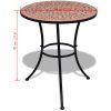 Cafébord terrakotta 60 cm mosaik vidaXL 60 x 70 cm – miniatyr 5