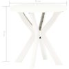 Cafébord vit ⌀70 cm plast vidaXL – miniatyr 4