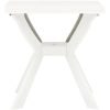 Cafébord vit 70x70x72 cm plast vidaXL – miniatyr 2