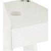 Cafébord vit 70x70x72 cm plast vidaXL – miniatyr 3