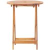 Caféset 3 delar beige konstrotting och massivt trä vidaXL 60 x 75 cm – miniatyr 6