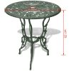 Caféset 3 delar gjuten aluminium grön vidaXL – miniatyr 10