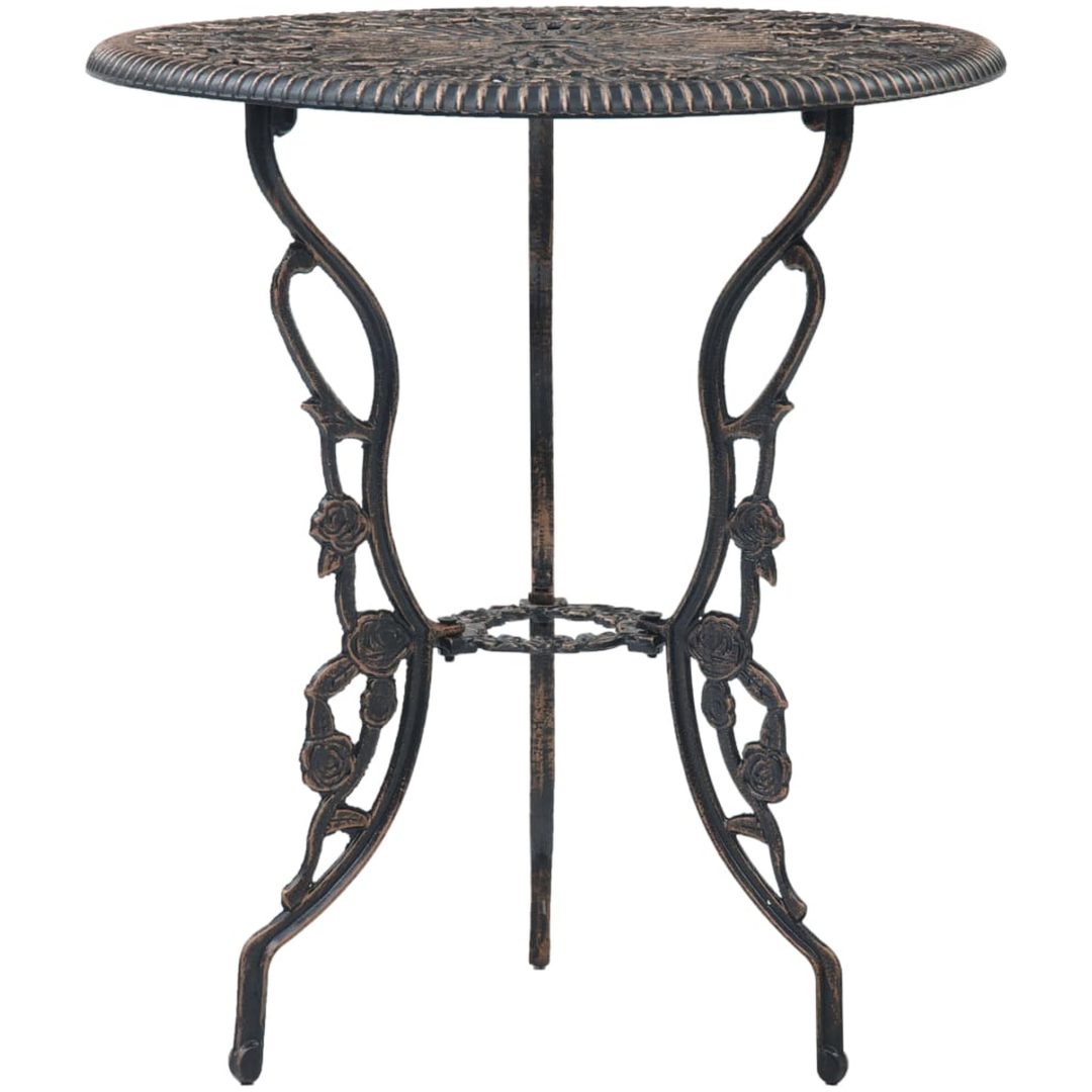 Caféset 3 delar gjuten aluminium vidaXL – bild 2