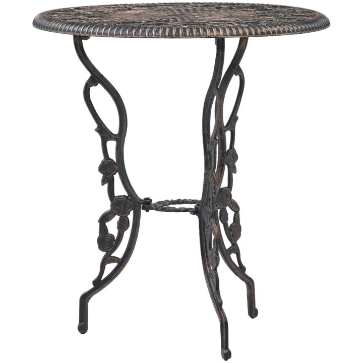Caféset 3 delar gjuten aluminium vidaXL – bild 3