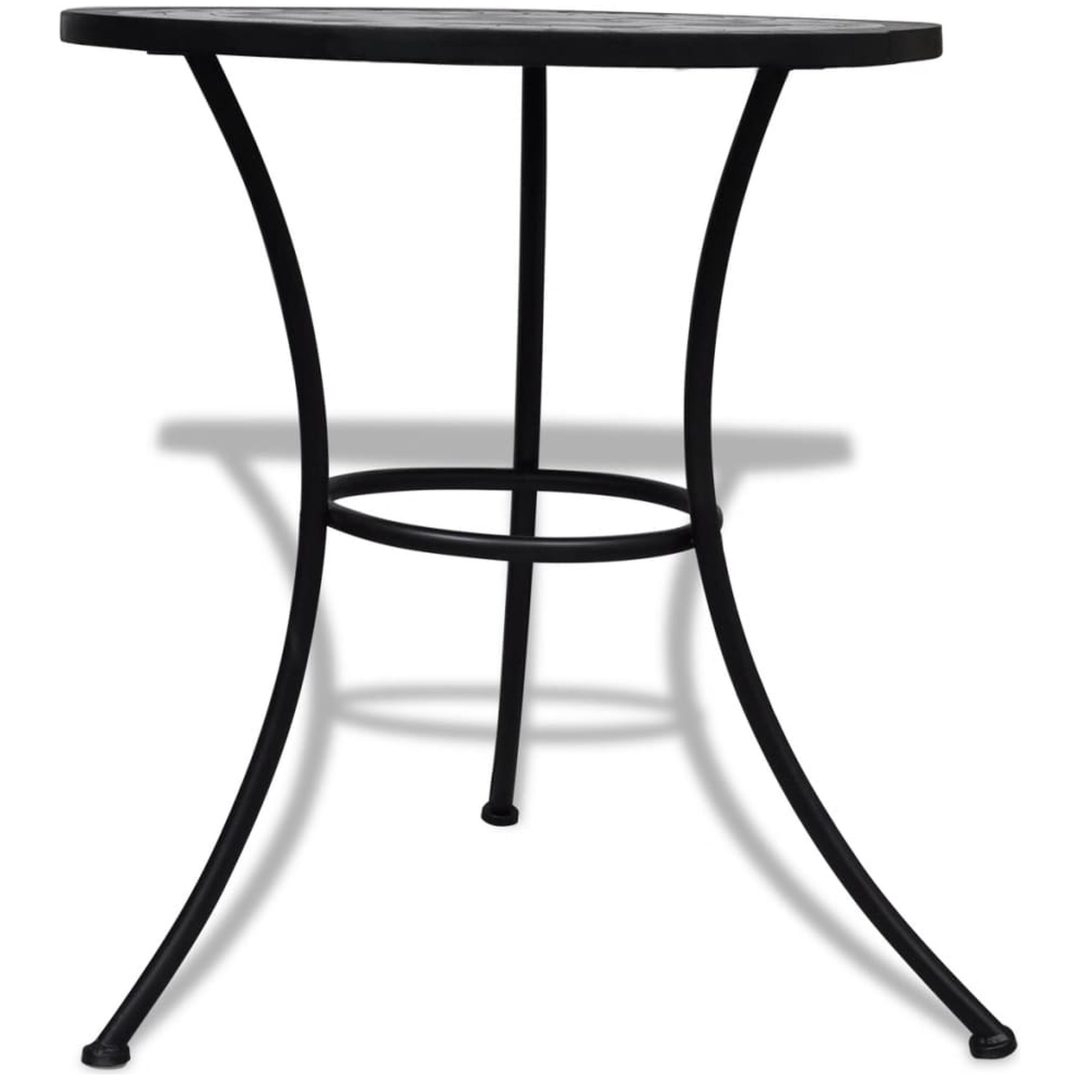Caféset 3 delar keramik svart och vit vidaXL – bild 10