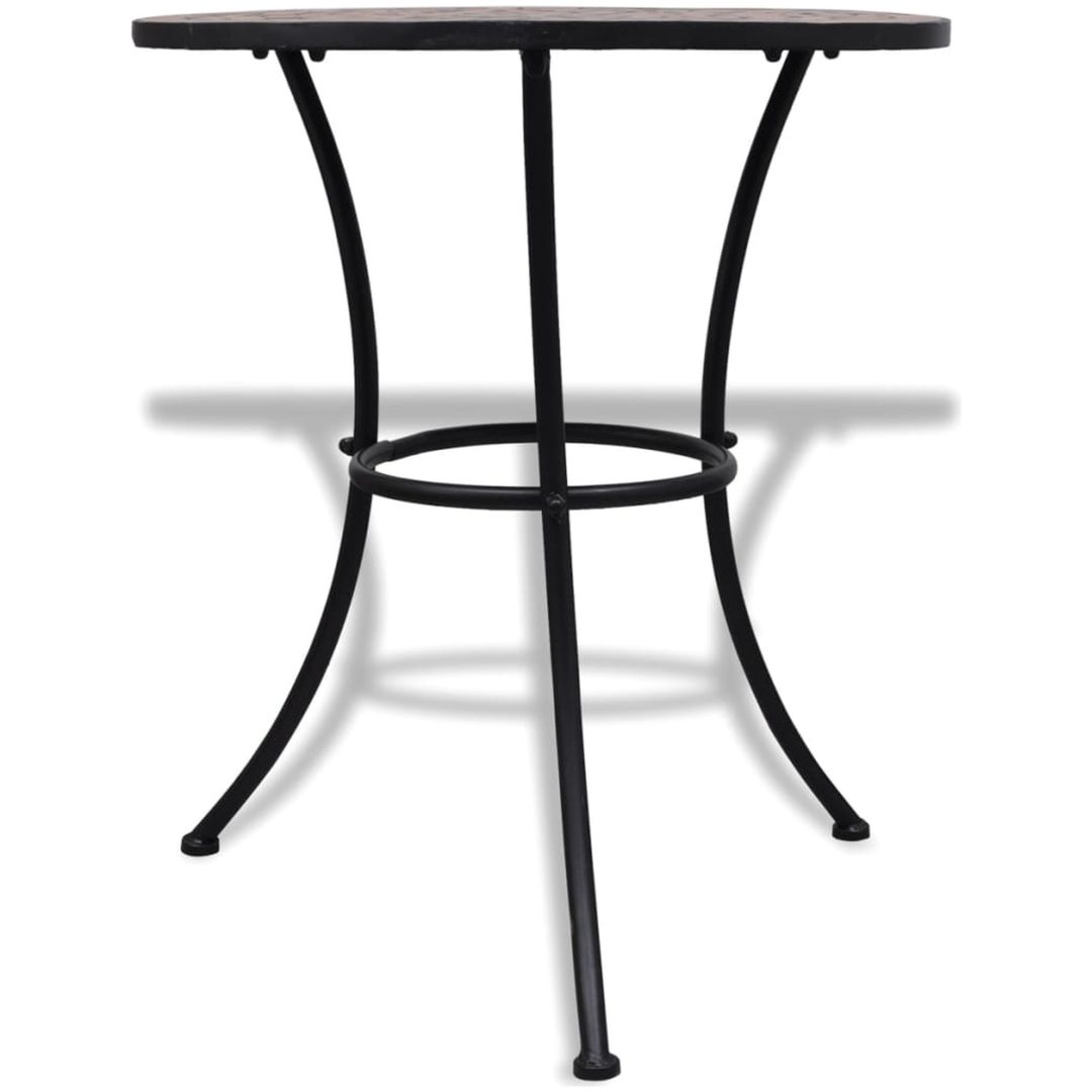 Caféset 3 delar keramik terrakotta vidaXL – bild 3