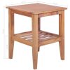 Caféset 3 delar massiv teak vidaXL – miniatyr 11