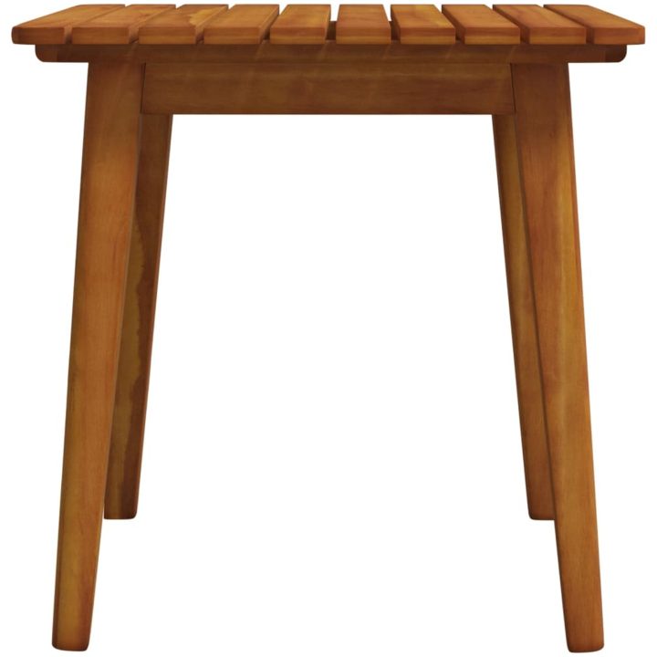 Caféset 3 delar massivt akaciaträ vidaXL – bild 5