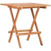 Caféset 3 delar med gröna dynor massiv teak vidaXL – miniatyr 3