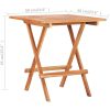 Caféset 3 delar med gröna dynor massiv teak vidaXL – miniatyr 8