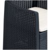 Caféset 3 delar plast antracit konstrotting vidaXL – miniatyr 6