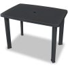 Caféset 3 delar plast antracit vidaXL – miniatyr 3