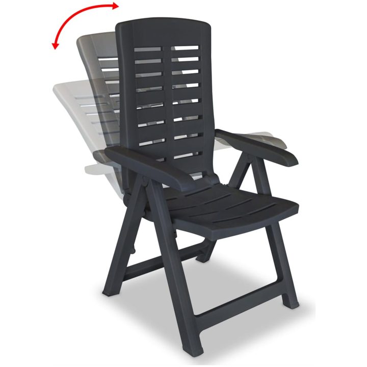 Caféset 3 delar plast antracit vidaXL – bild 5