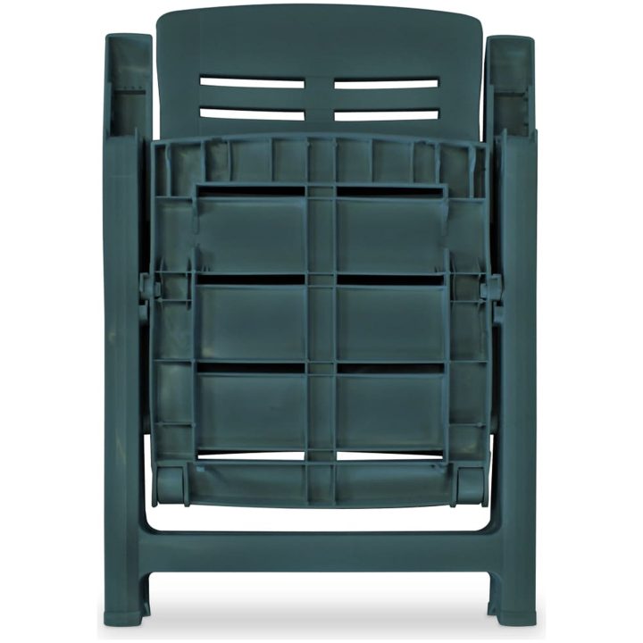 Caféset 3 delar plast grön vidaXL – bild 7